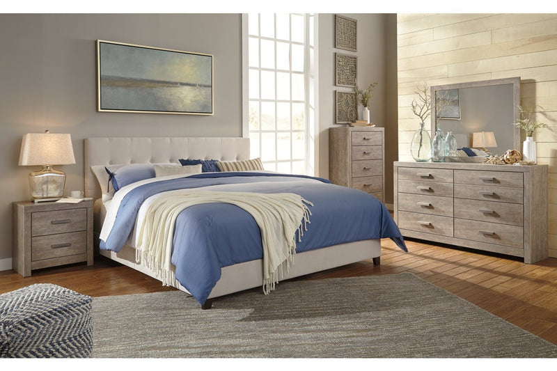 Culverbach Gray Nightstand - Gate FurnitureNightstand