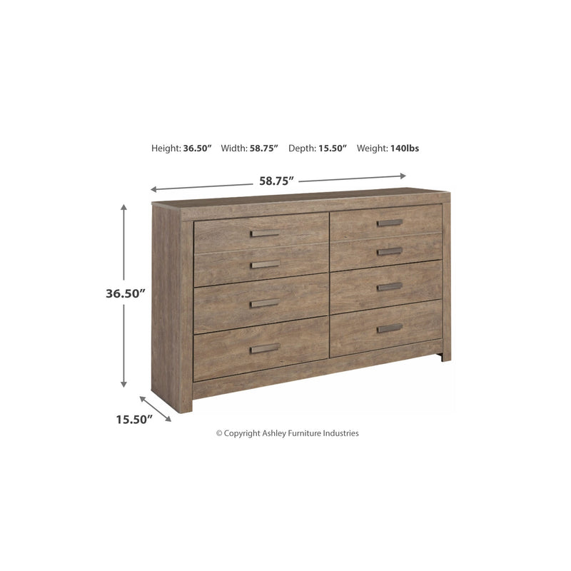 Culverbach Gray Panel Bedroom Set - Gate FurnitureBedroom Set