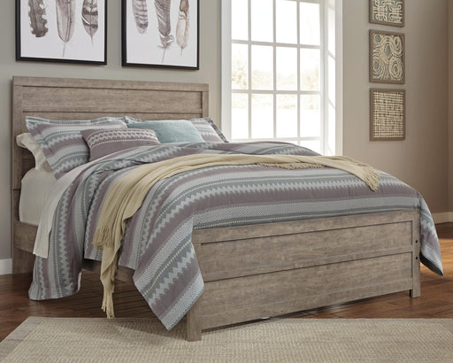 Culverbach Gray Queen Panel Bed - B070B8