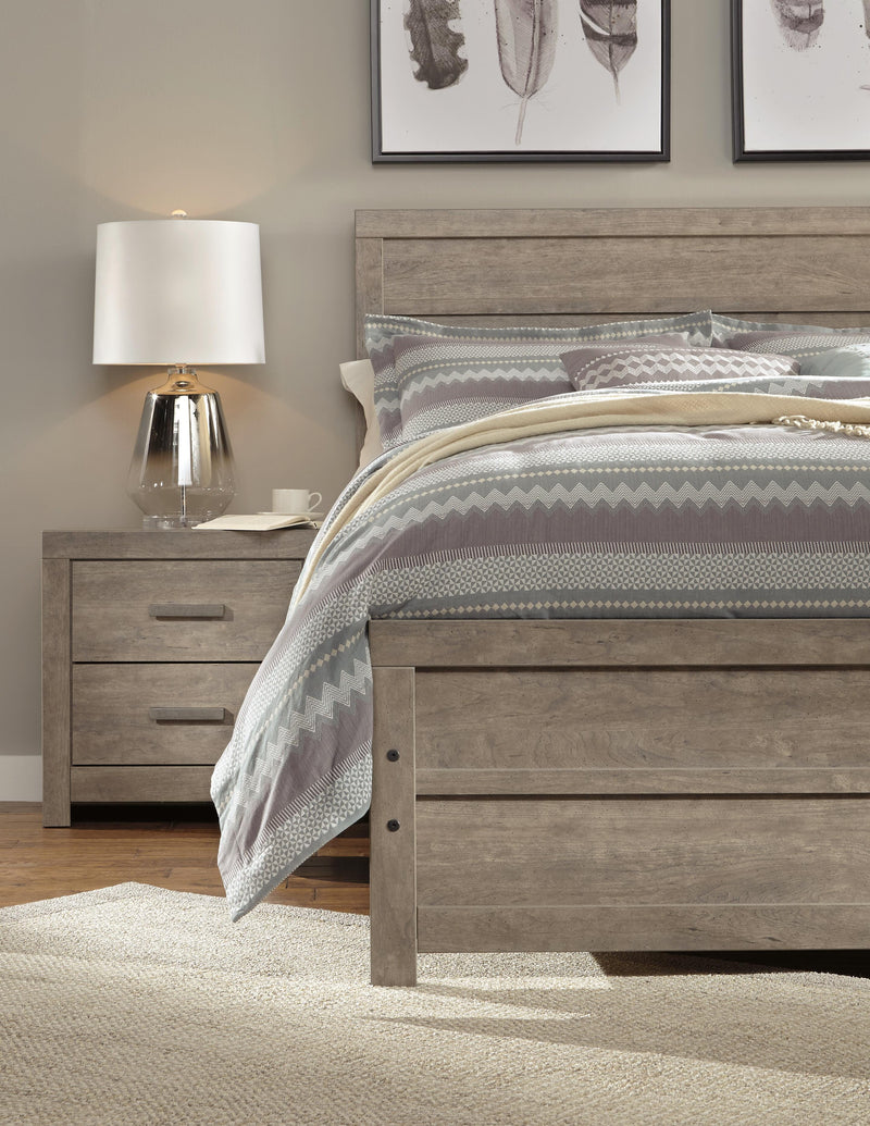 Culverbach Gray Queen Panel Bed - B070B8