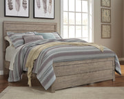 Culverbach Gray Queen Panel Bed with Chest - B070B21