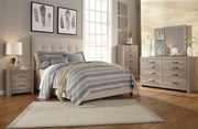 Culverbach Gray Upholstered Panel Bedroom Set - Gate FurnitureBedroom Set