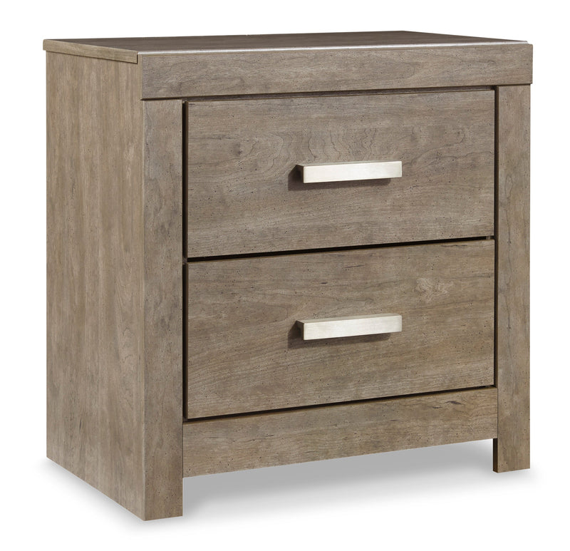 Culverbach Gray Upholstered Panel Bedroom Set - Gate FurnitureBedroom Set