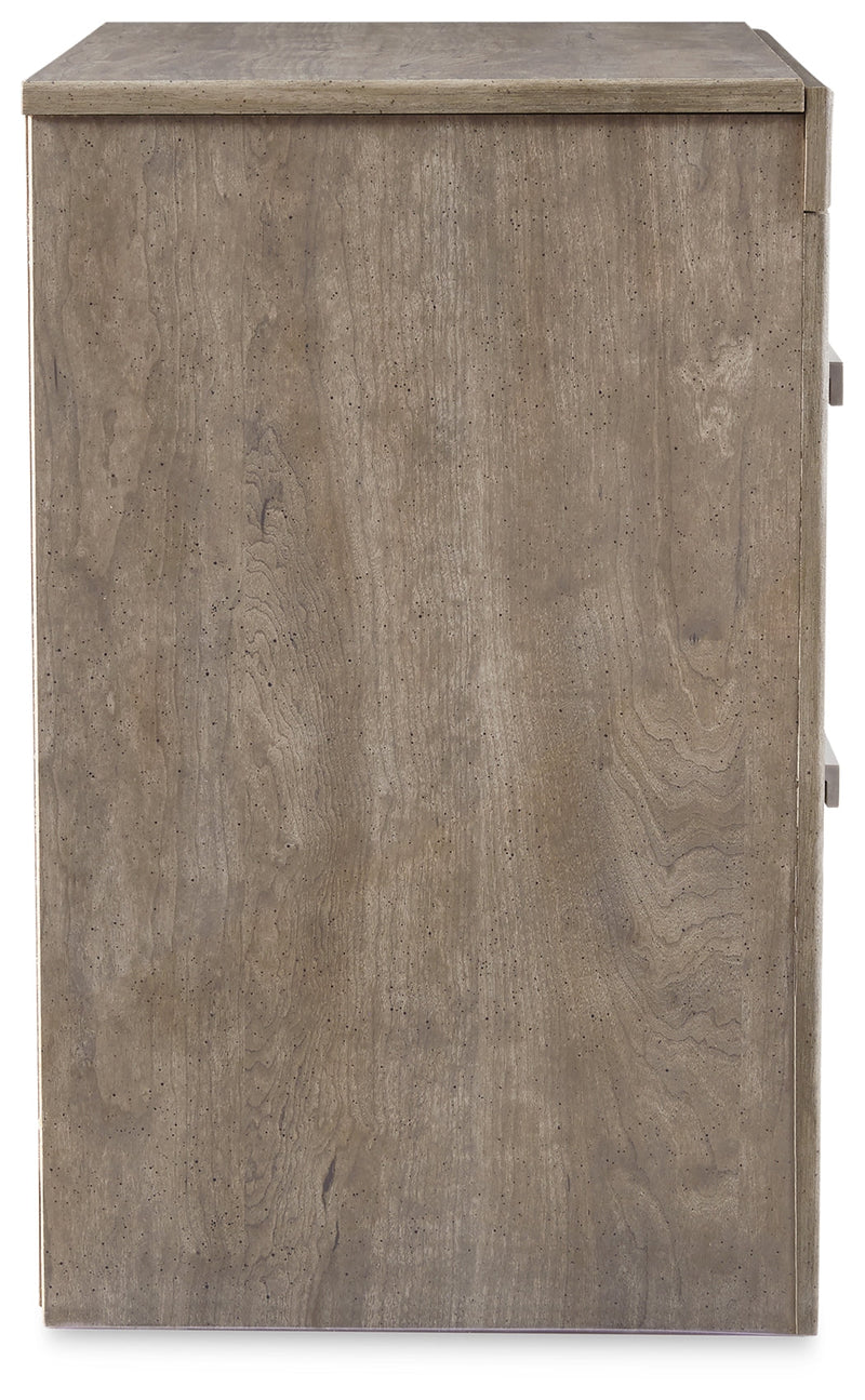 Culverbach King Panel Bed with Nightstand in Gray from Ashley - Luna Furniture