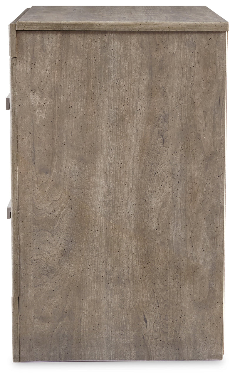 Culverbach King Panel Bed with Nightstand in Gray from Ashley - Luna Furniture