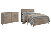 Culverbach Queen Panel Bed with Dresser in Gray - PKG011521