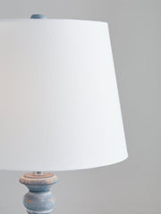 Cylerick 2-Piece Table Lamp Set in Antique Blue - PKG016438