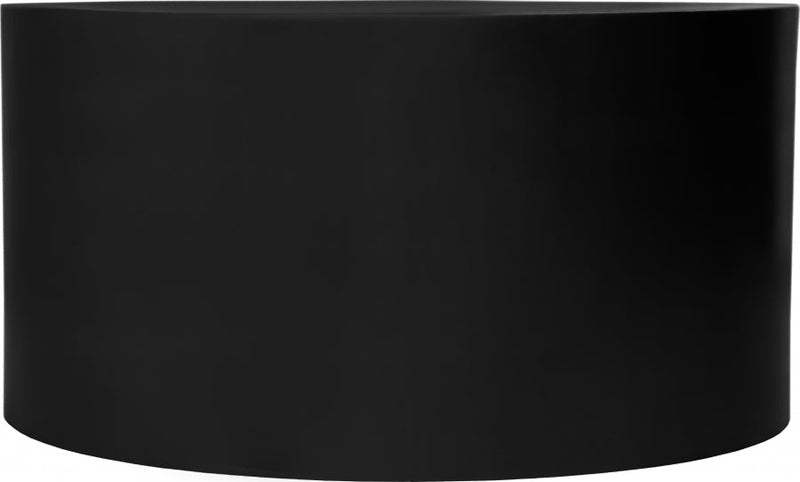 Cylinder Iron Coffee Table in Black - 295-CT