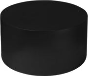 Cylinder Iron Coffee Table in Black - 295-CT