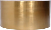 Cylinder Iron Coffee Table in Gold - 296-CT