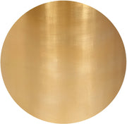 Cylinder Iron Coffee Table in Gold - 296-CT