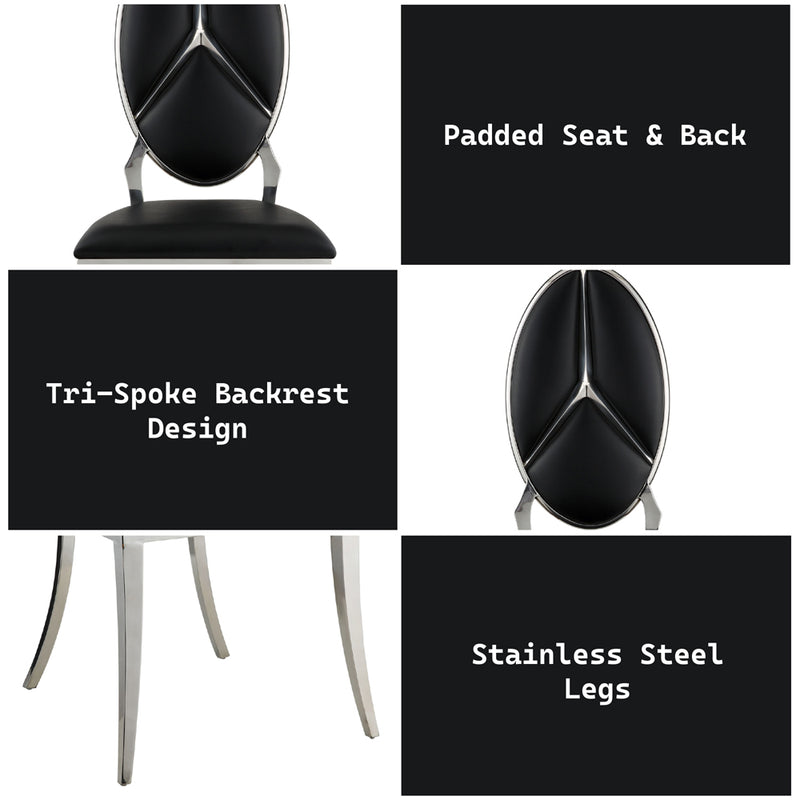 Cyrene Side Chair (Set-2) - DN00929