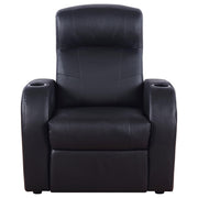 Cyrus 3-piece Upholstered Home Theater Seating - 600001-S3B