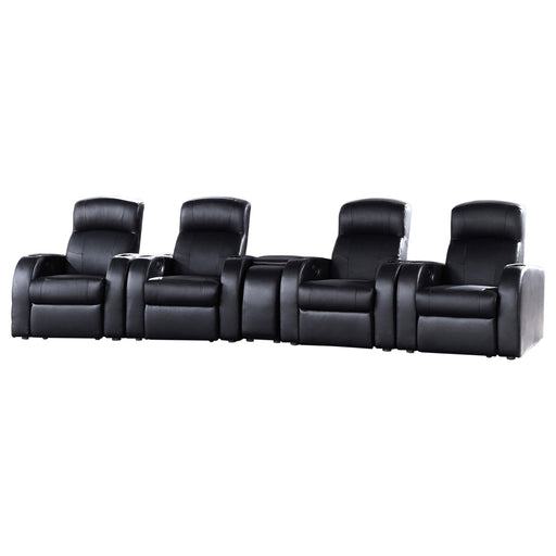 Cyrus 5-piece Upholstered Home Theater Seating - 600001-S4B