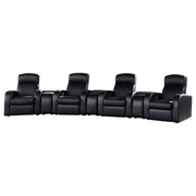 Cyrus 7-piece Upholstered Home Theater Seating - 600001-S4A