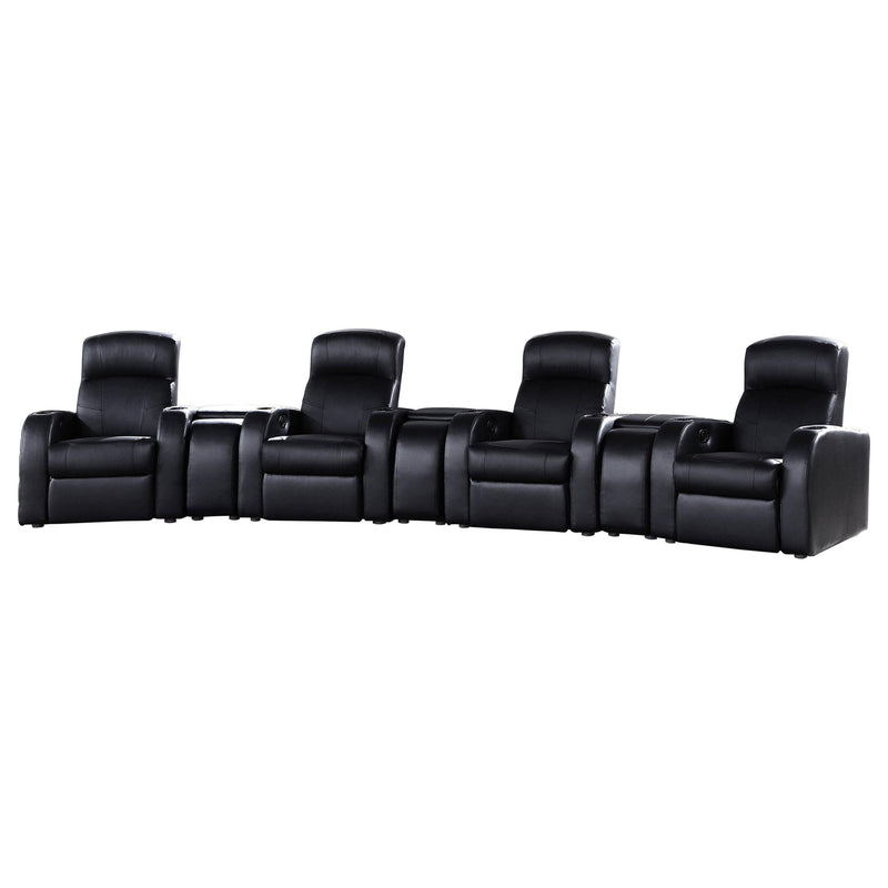 Cyrus 7-piece Upholstered Home Theater Seating - 600001-S4A