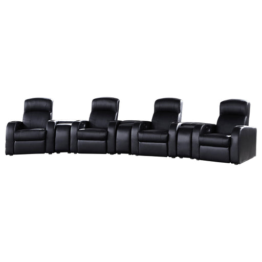 Cyrus 7-piece Upholstered Home Theater Seating - 600001-S4A