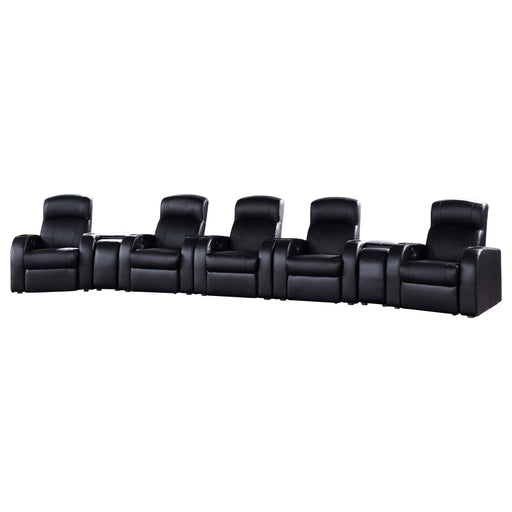 Cyrus 7-piece Upholstered Home Theater Seating - 600001-S5B
