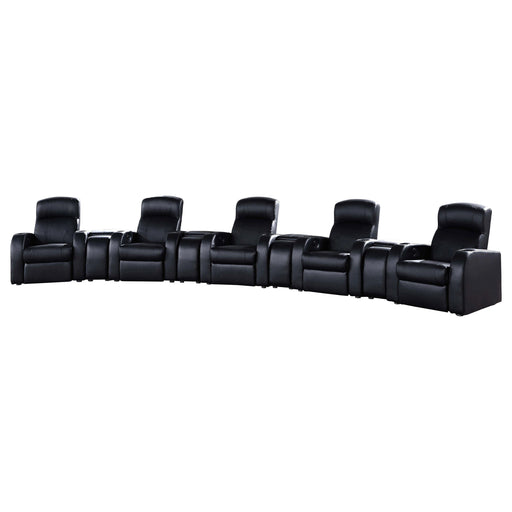 Cyrus 9-piece Upholstered Home Theater Seating - 600001-S5A