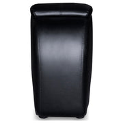 Cyrus Upholstered Home Theater Storage Wedge Console Black - 600002