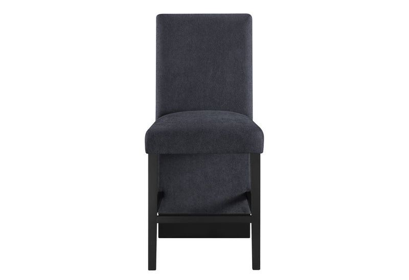 D12 Black Bar Stool - D12BS-BLK