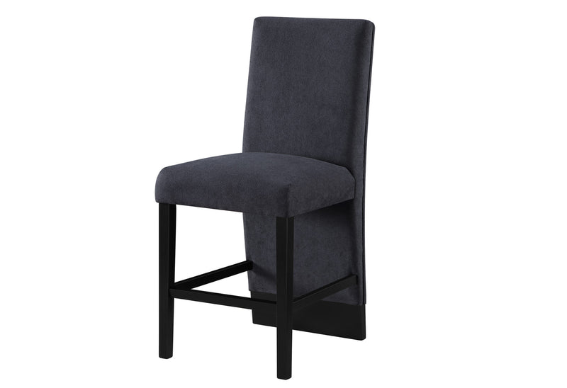 D12 Black Bar Stool - D12BS-BLK