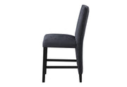 D12 Black Bar Stool - D12BS-BLK