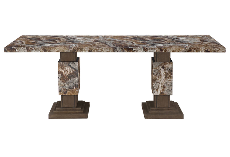 D12 Brown Dining Table - D12DT-BRWN