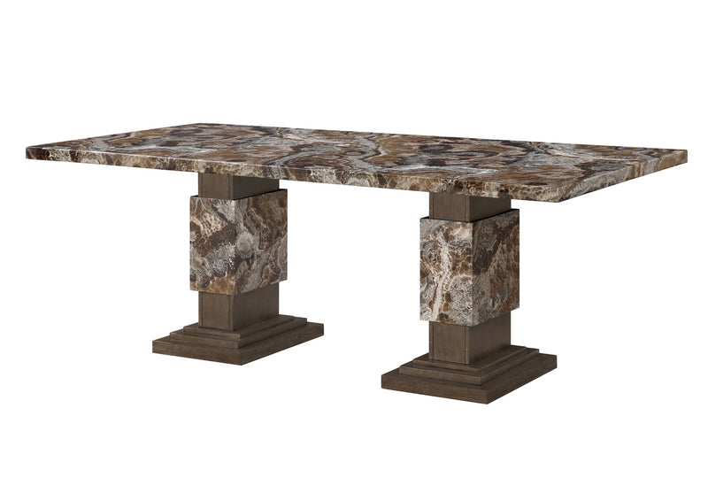 D12 Brown Dining Table - D12DT-BRWN