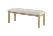 D1248 Dining Table Bench - D1248BN-NAT