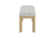 D1248 Dining Table Bench - D1248BN-NAT