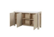 D1321 Buffet W Real Marble Top - D1321-BUFFET