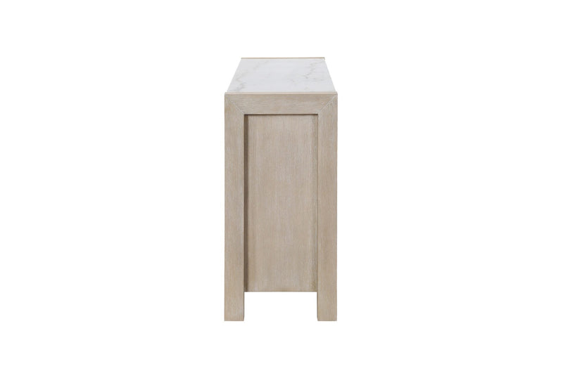 D1321 Buffet W Real Marble Top - D1321-BUFFET
