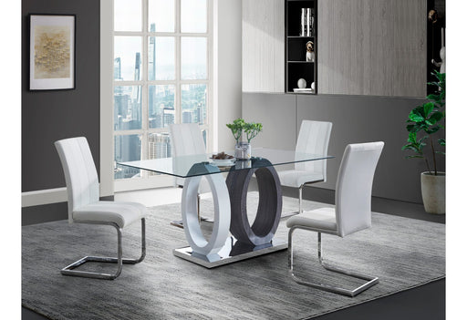 D1628dt + 6 D915dc White - D1628DT+D915DC-WH 7PC
