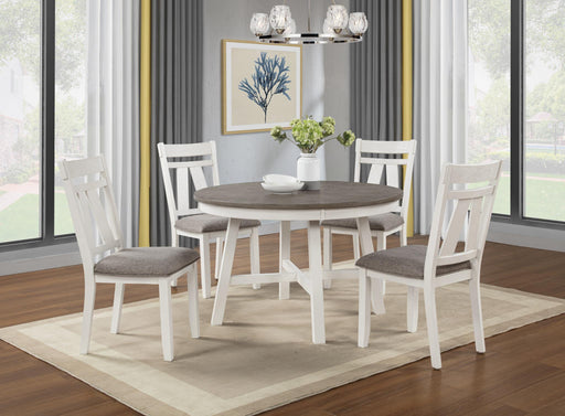D215 - Lindsy Round 5PC (Round Table & 4 Chairs) - D215-5PC