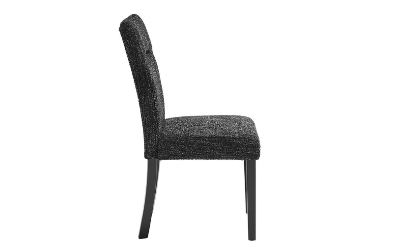 D2502 Black Dining Chair - D2502DC-BLK