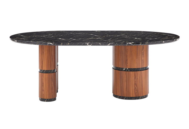 D2571 Dining Table And 6 D2571 Dining Chairs - D2571DT+D2571DC 7PC