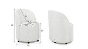 D270 - Starle 5PC (Round Table + 4 Chairs) - D270-5PC