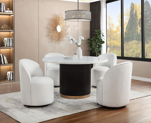 D270 - Starle Side Chair with Casters - D270-1