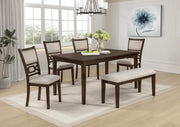 D310 - Bruno Brown Dining Set (6PC) - D310-60