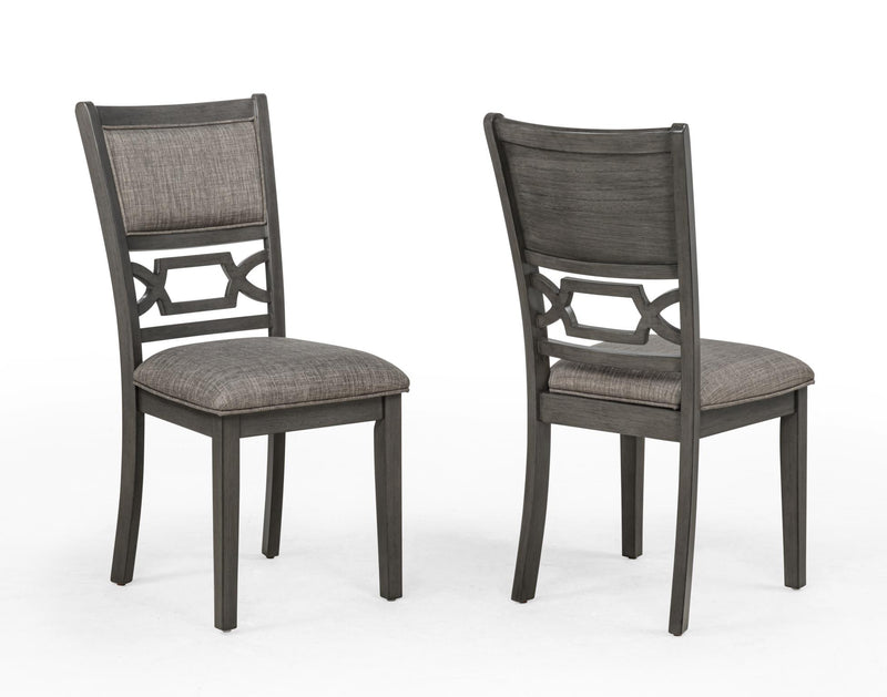 D315 - Bruno Grey Dining Set (6PC) - D315-60