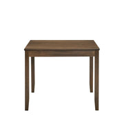 [D320-5PC-Set] Verona - 5PC Dining Set (Brown), Wood, Brown Box: 1 of 1 Each - D320-5PC-Set