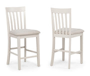 D322 - Koen OFF White/Brown Top Counter Height Set - D322-50