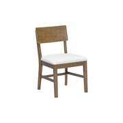[D323-C] Ellison - Dining Chair, Solid Rubber Wood, Plywood, Fabric , Brown Box: 1 of 1 Box of 2 - D323-C