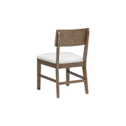 [D323-C] Ellison - Dining Chair, Solid Rubber Wood, Plywood, Fabric , Brown Box: 1 of 1 Box of 2 - D323-C