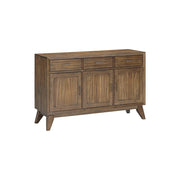 [D323-S] Ellison - Server, Solid Rubber Wood, MDF, Acaica Veneer, Plywood, Brown Box: 1 of 1 Each - D323-S