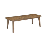 [D323-Table] Ellison - Dining Table, Solid Rubber Wood, MDF, Acaica Veneer, Brown Box: 1 of 1 Each - D323-Table