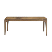 [D324-Table] Langford - Dining Table, Solid Rubber Wood, MDF, Acaica Veneer, Brown Box: 1 of 1 Each - D324-Table