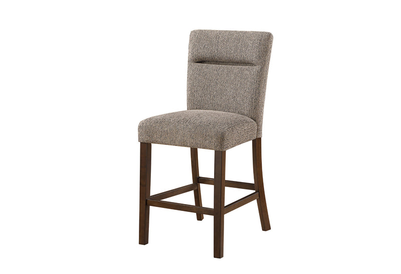 D4355 Brown Bar Stool - D4355BS-BRWN