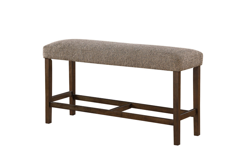 D4355 Brown Bar Table Bench - D4355BT-BN-BRWN